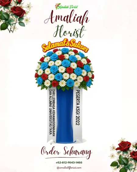 Standing Flowers Air Besar