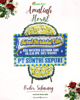 Papan Bunga Duka di Air Besar