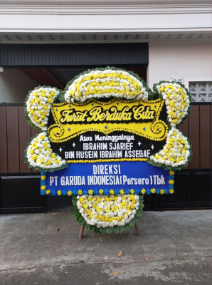 Papan Bunga Duka di Air Besar
